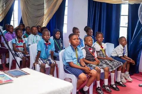 Participants assembled before the competition