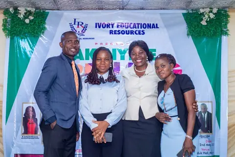 Special guests and organizers posing for a group photograph